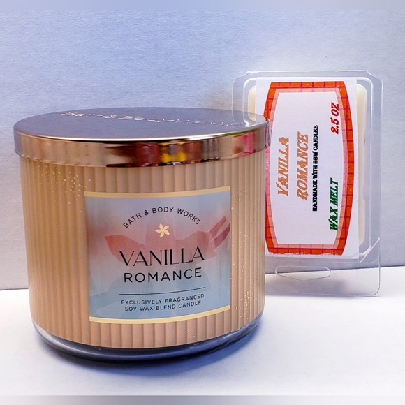 VANILLA ROMANCE -Bath & Body Works Candle Wax Melts- $8 per pack - Picture 2 of 8